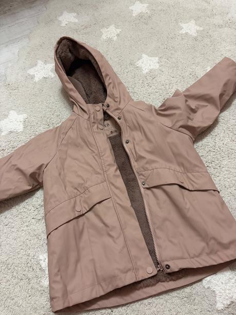 Zateplená zara bunda pogumovaná, zara,110