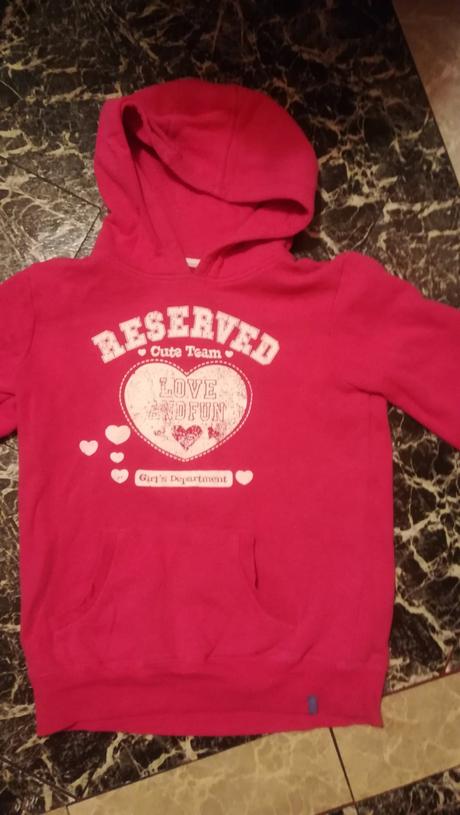 Mikina reserved dievca 164, reserved,164