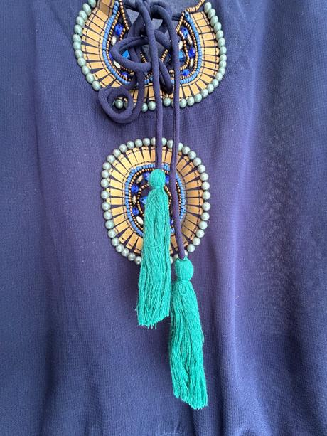 Boho tunika na plavky plazove saty, kaftan, sarong, atmosphere,m