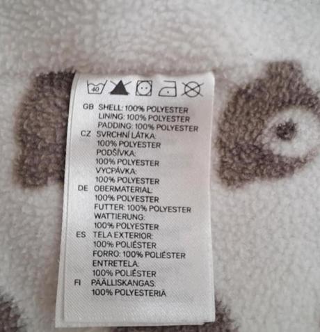 Detský zimný overal h&m veľkosť 62 - 68, h&m,62