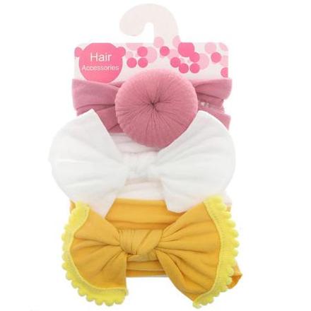 3 dievčenské štýlové čelenky, 