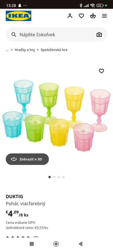Ikea kuchynka s led osvetlením,