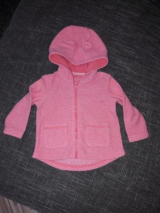 Flísová mikina 6-9 mesiacov, f&f,68