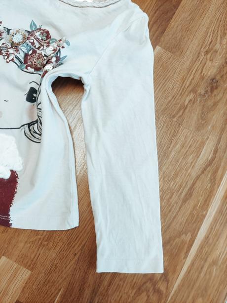 Tričko dlhý rukáv, palomino,110