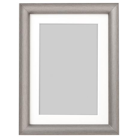 Ikea strieborné rámček 13 krát 18 cm,