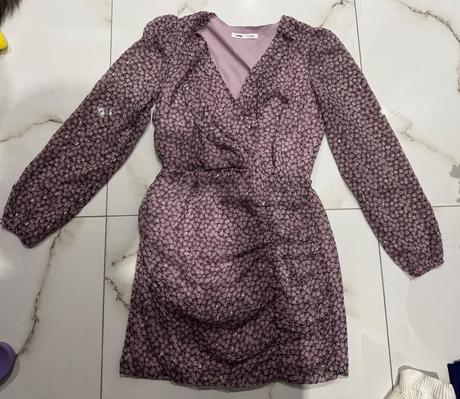 Dámske šaty fialove m, sinsay,m