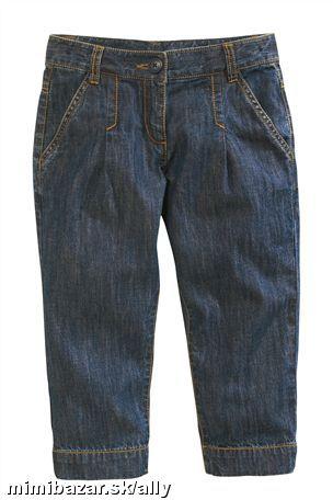 Riflové 3/4 nohavice, next,134