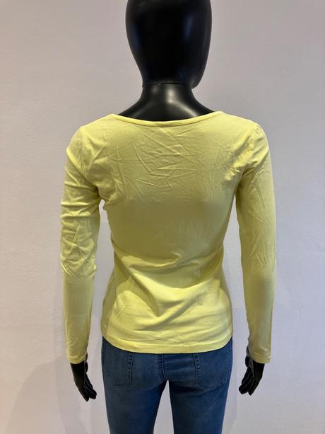 Dámske tričko žlté (32-34), bonprix,xs
