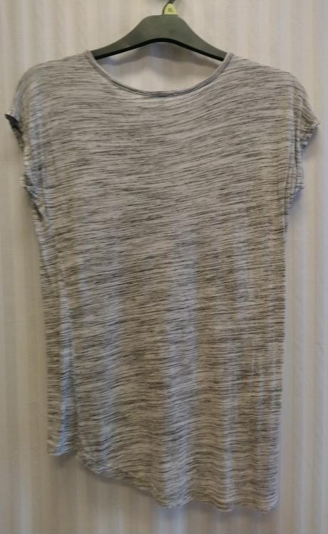 Dámsky elastický sivý top s motívom, mochino, l, l