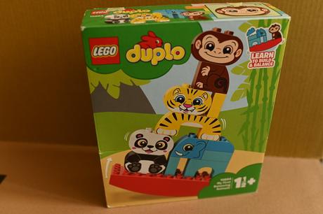 Lego duplo zvieratká na hojdačke, 