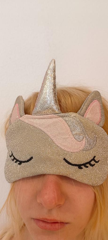 Maska /čelenka na spanie unicorn, zn.sinsay, 