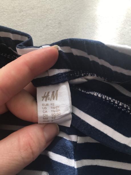 Dievčenské leginy, h&m,92