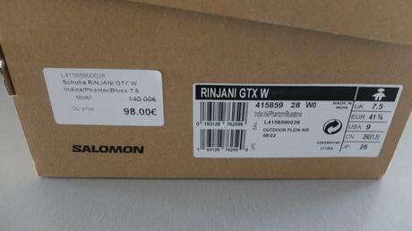 Topánky salomon 41 1/3, salomon,41