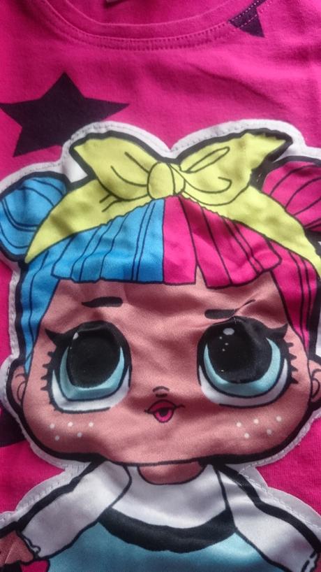 Krásne predĺžené tričko s blikajúcimi očkami, 110