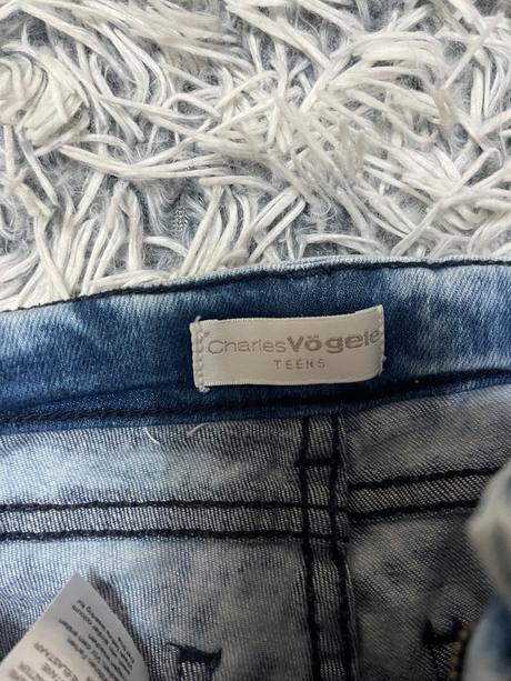 Dievčenske riflové šortky, charles vögele,134