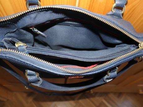 Tommy hilfiger original kozena kabelka/crossbody, tommy hilfiger