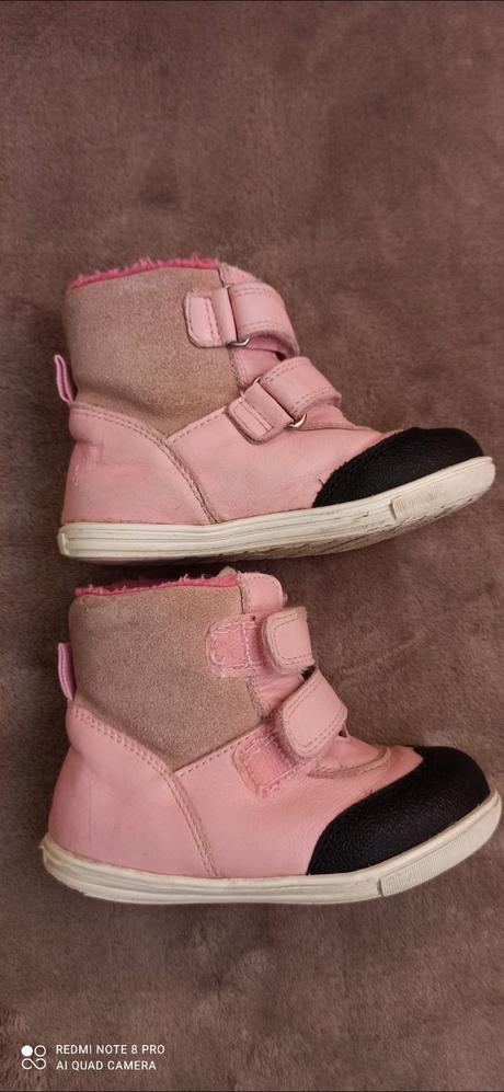 Wanda ružové zimné čižmičky v.23, wanda,23