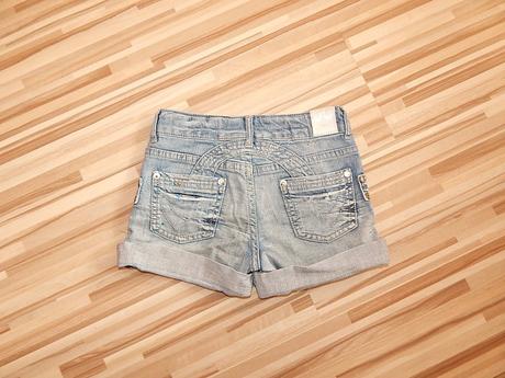 Riflové šortky, zara,110
