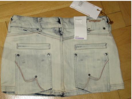 Rifľová image sukňa dragster s visačkami, m