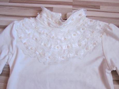 Komplet tričko,kabát a sukňa, 128