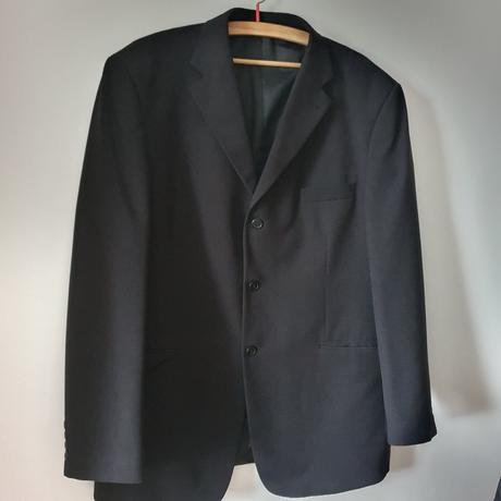Čierne sako xxl, 58
