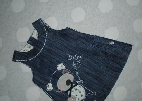 Riflové šaty na 3 až 6 mesiacov, next,68