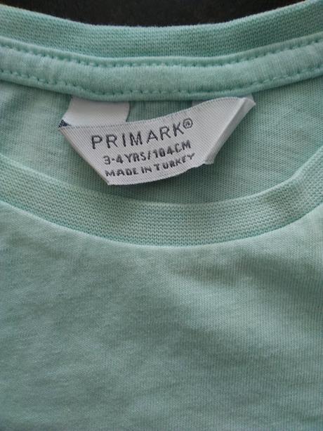 Tričko s flitrovými jednorožcami, primark,104