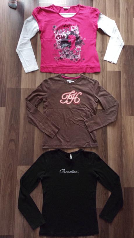 4ks tričká v.152, 12r, tommy hilfiger,152