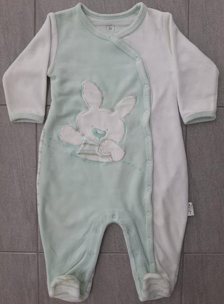 Semiškový overal "zajko", 74