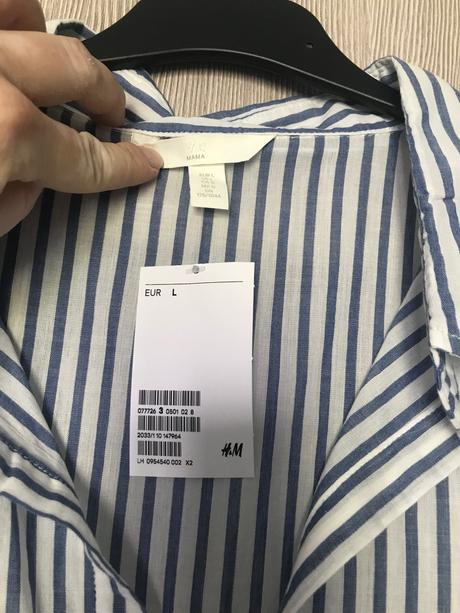 Tehotenské saty, h&m,l