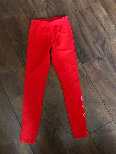 Červené legíny my protein s, s