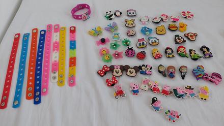 Pripínače na crocsy a náramky, 