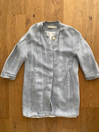 Bledomodre damske sako, zara,xs