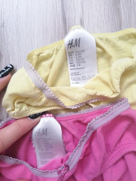 Nohavičky h&m 122/128, h&m,122