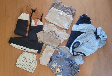Balík oblečenia veľ 68 h&m, 68–80