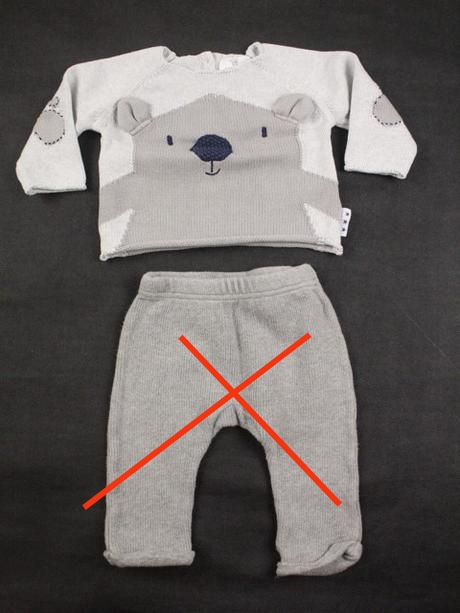 6 - 9 mes. prechodné oblečenie next a, 68–80