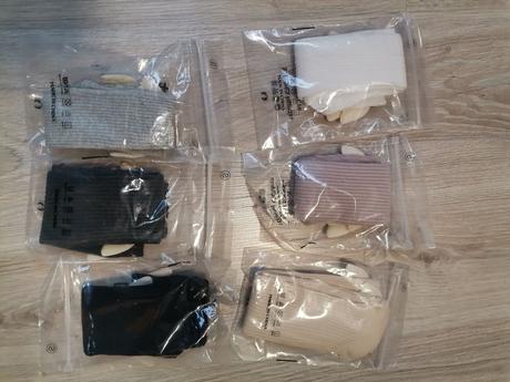 Dievčenské podkolienky s krídlami - 2 veľkosti, 