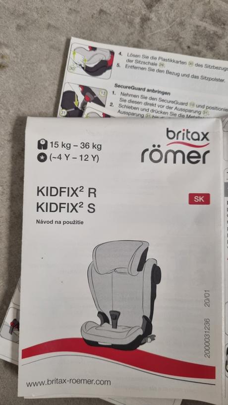 Römer autosedacka, römer