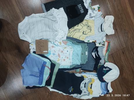 Chlapčenské oblečenie veľ.68cm, h&m,68