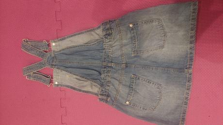 Sukňa rifľová, takko,128