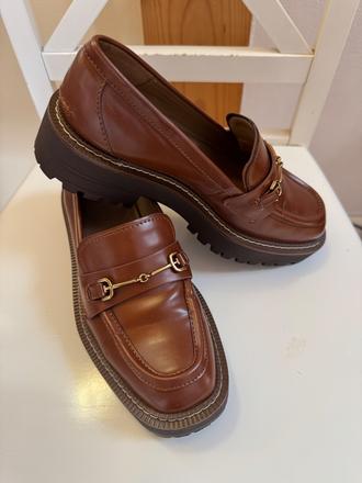 Kožené loafery sam edelman, 36