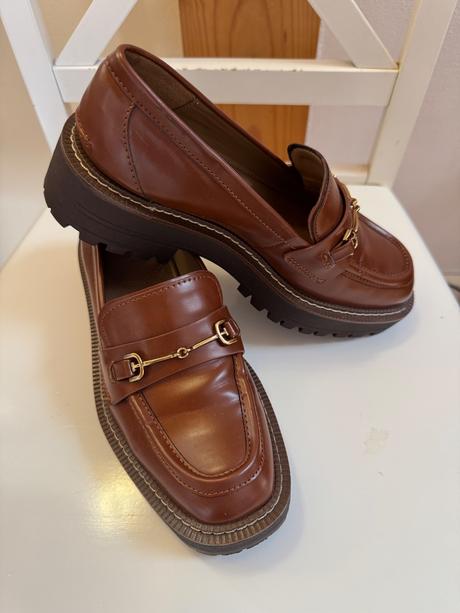 Kožené loafery sam edelman, 36