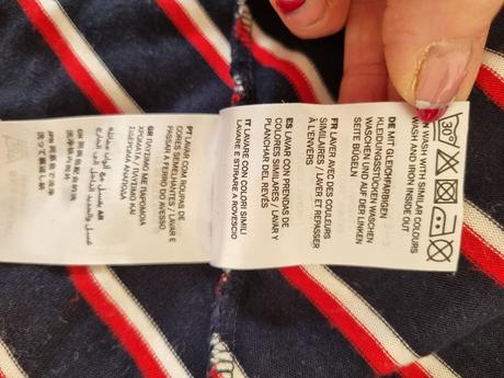 Elastické červeno-modré šaty gant veľ. 38, gant,38