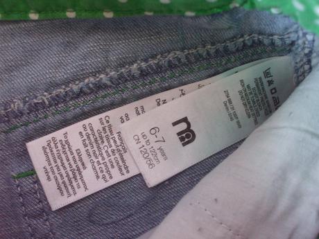 Kraťasy, mothercare,122