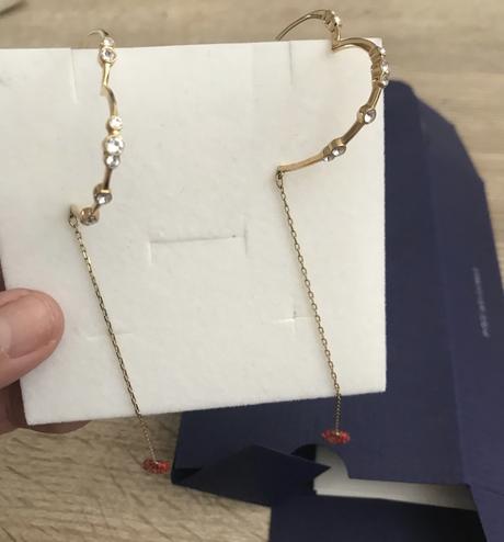 Swarovski náušnice, swarovski