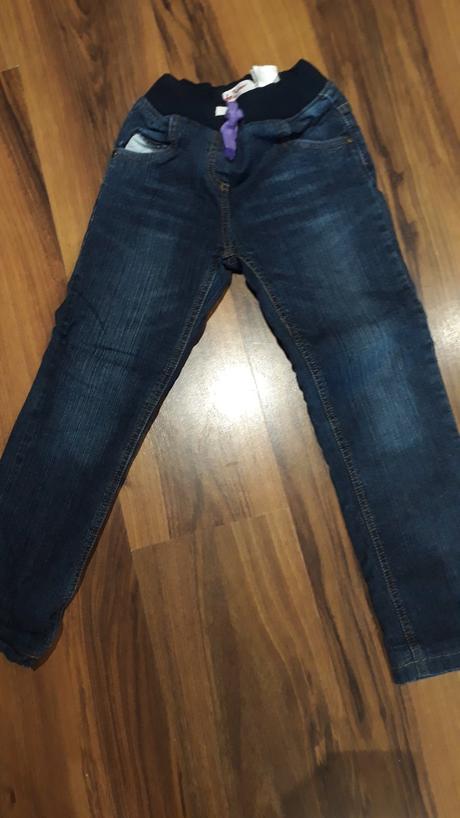 Zateplené rifle 128, bonprix,122