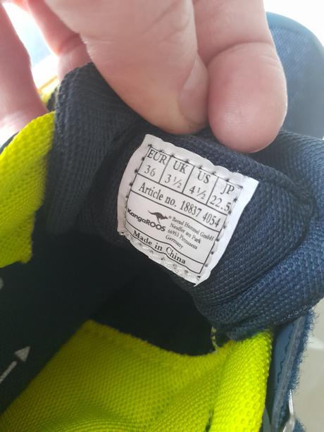 Tenisky zn. kangaroos, kangaroos,36