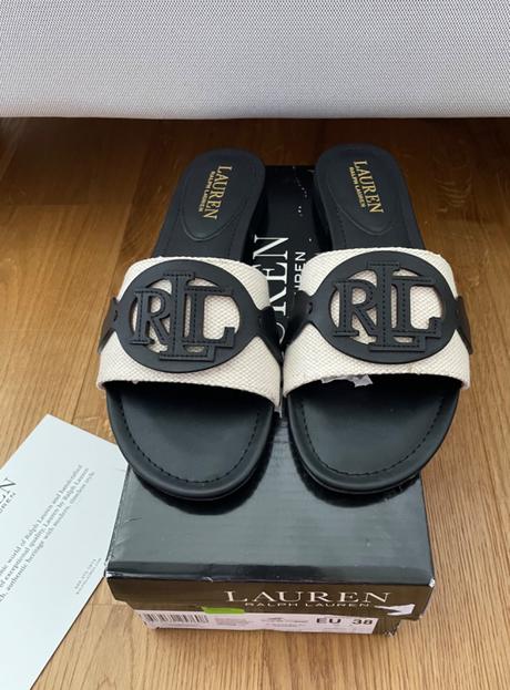 Slapky ralph lauren, ralph lauren,38
