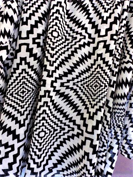 Blúzka s geometrickým vzorom, 4xl