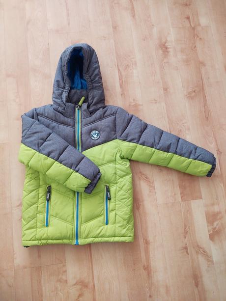 Bunda zimná, veľ. 128/134, lewro, lewro,128